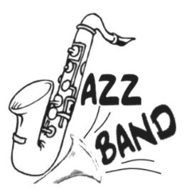 Jazz Band Saxaphone