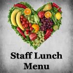 Staff lunch menu icon